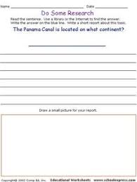 I used the beans one the other day in class and the kids loved it. Panama Canal Lesson Plans Worksheets Lesson Planet