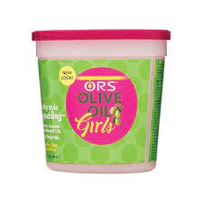 Olive oil girls hair pudding moisturizes, shines, and holds the hair. Amazon Com Ors Olive Oil Girls Healthy Style Hair Pudding 13 Fl Oz Beauty