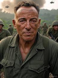 So they put a rifle in my hand** **Sent me off to a foreign land** **To go  and kill the yellow man** **……………….. »**