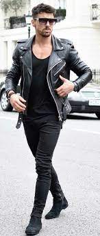 Top 10 Black Fashion Styles For Real Men In 2020 Pouted Com Leather Jacket Men Mens Fashion Suits Casual Mens Fashion Casual Outfits