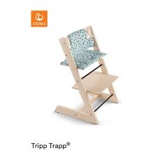 Il dispose d'une face imperméable, facile à nettoyer ! Coussin Renard Bleu Pour Chaise Tripp Trapp Stokke Pour Enfant De 6 Mois A 3 Ans Oxybul Eveil Et Jeux