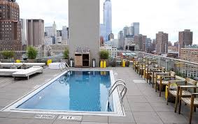 10 Amazing Hotel Pools In Nyc July 10 2015 Newyork Com New York City Guide New York Hotels Hotel Pool