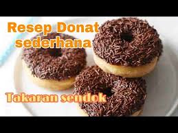 Jadi tidak heran lagi jika donat sering menjadi. Resep Donat Takaran Sendok Sangat Mudah Simpel Resep Donat Anti Gagal Donat Tanpa Kentang Youtube