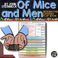 Of mice and men introduction. Of Mice And Men Novel Study Literature Guide Flip Book Study All Knight