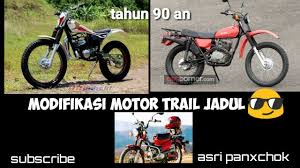 Aug 03, 2021 · berita otomotif terbaru hari ini, kabar berita terkini otomotif meliputi tips modifikasi produk manufaktur, fitur aksesori, tes drive, teknologi mobil dan motor Kumpulan Modifikasi Motor Trail Jadul Tahun 90 An Youtube