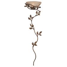 Still not actually petals, they were. Kenroy Home Flower Vine 1 Light Golden Bronze Wallchiere 20624glbr The Home Depot