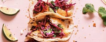 Drain the fish on a wire rack set over a baking sheet lined with paper towels. Tortilla Chip Crusted Tilapia Fish Tacos Dad With A Pan