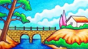 How To Draw Easy Scenery Drawing Simple Bridge Scenery Step By Step With Oil Pastels Youtube Simply select + then your drawing will be saved into a box. how to draw easy scenery drawing simple bridge scenery step by step with oil pastels