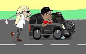 You can group your artworks in galleries and subsections. Tiger Woods Car Smash Game A Web Hit