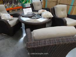 Agio International 5 Piece Fairview Firechat Set Clearance Patio Furniture Agio Patio Furniture Costco Patio Furniture