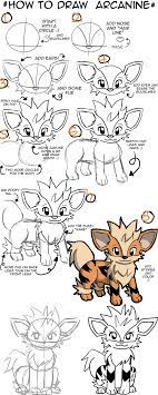 How To Draw Arcanine By Bananokin On Deviantart