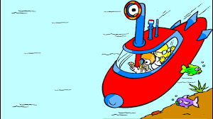 In the muppets coloring pages. Beaker Bunsen Muppet Babies In A Submarine Coloring Page Youtube