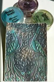 You will have a residue left in the container. 49 Diy Cards Embossing Mica Powders Ideas Mica Powder Mica Card Making Techniques