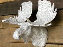 40 Self Do Paper Mache Sculpture Art Examples For Beginners Bored Art Paper Mache Animals Paper Mache Animal Head Paper Mache Sculpture