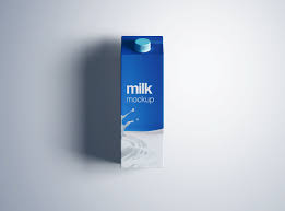Download Milk Bottle Mockup Psd