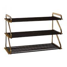 Looking for a good deal on 3 tier rack shoe? Hawkes 3 Tier Shoe Rack Aluminium Iron Brass Clanbay Cb4809