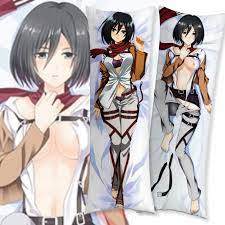 Amazon.com: Mikasa Ackerman Body Pillowcase Pillow Cover Case 20