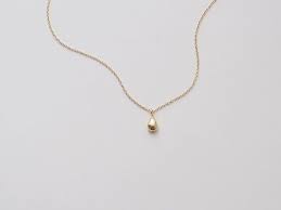 Tiny Gold Drop Necklace Dainty Teardrop Necklace Delicate Minimalist Layering Necklace In Sterling Silver Gold Rose Gold D94 Gold Drop Necklace Drop Necklace Minimal Necklace