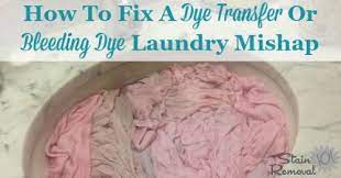 I filled a spray bottle with vinegar and just kept spraying my shirt until it was almost soaked. How To Fix A Dye Transfer Or Bleeding Dye Laundry Mishap