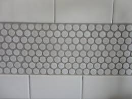 Black And White Penny Tile Jillily Studio Almost Done White Subway Tile Shower Penny Tile Penny Round Tiles