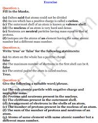 Elements are composed of indivisable particles called atoms. Selina Concise Chemistry Class 8 Icse Solutions Chapter 4 Atomic Structure Cbse Tuts