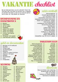 Pin Van Izabela Szczepanska Op Holenderski Vakantie Checklist Vakantie Paklijst Vakantie