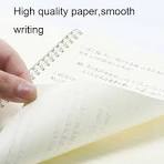 Foska Hardcover Bound 4Pcs/Opp Bag Packing 70GSM Inner Papers A5 Size 60  Sheets Cute Animal-themed Spiral Note Book
