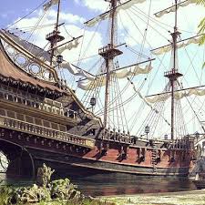 Pirates Galleon Galleon Sailing Ship Model Pirate Island