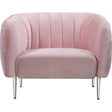 Meridian Furniture 687pink C Willow Accent Chair Channel Tufted Pink Velvet Chrome Legs Pink Velvet Chair Meridian Furniture Love Seat