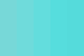 Colors that go best with turquoise include neutrals like browns and shades of cream. Turquoise Blue Color Palette