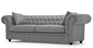 Branagh 3 Seater Chesterfield Sofa Pearl Grey Fabric Chesterfield Sofa Grey Chesterfield Sofa Chesterfield Sofa