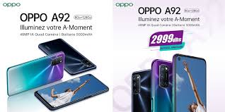 Ips lcd de 6,5 pouces, définition:720 x 1600 pixels, 20:9 densité de pixels: Le Oppo A92 Est Disponible Au Maroc Leseco Ma