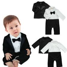 Das ist der festlichste herrenanzug, erklärt hochzeitsplanerin nikola stiefelhagen aus köln. Baby Jungen Gentleman Strampler Hochzeit Formell Anzug Smoking Anzug Geburtstagsparty Kleider Ebay