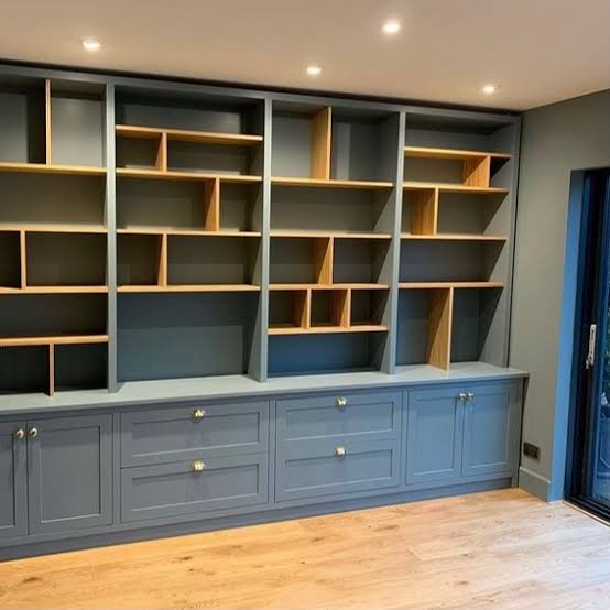 Wooden wardrobe