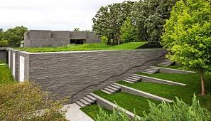 Lakewood Cemetery Garden Mausoleum Landscape By Halvorson Design Partnership Zelenaya Arhitektura Zelenye Kryshi Landshaftnaya Arhitektura