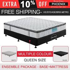 Measuring in at a standard 60 by 80, the serta queen pillow top mattress comes ready to whisk you away to dreamland. Bed Base Queen Multiple Colour Memory Foam Pillow Top Mattress New Ensemble Pillowtopmattress Bed Base Queen Multiple Colour Memory Foam Pillow Top Matratze
