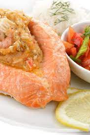 We baked the salmon na ready to cook. How To Cook Stuffed Salmon From Costco By Mohamed Shili Jun 2021 Medium