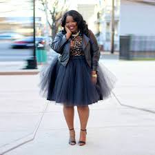 Plus Size Tulle Skirts Elastic Puffy Tutu Skirts For Women