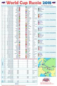 World cup 2018 calendar, russia championship schedule qualifying groups. Fifa World Cup 2018 Schedule In Uae Time Gulf Time