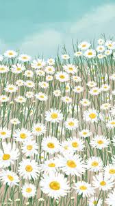 Maybe you would like to learn more about one of these? Download Premium Illustration Of Blooming White Daisy Flower Mobile Phone Daisy Wallpaper Flower Phone Wallpaper Scenery Wallpaper