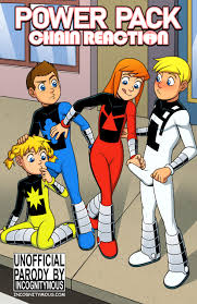 Power Pack: Superheroes Follando - Vercomicsporno