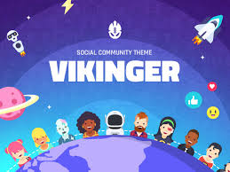 Самые новые твиты от vikinger (@vikinger): Template Wordpress Vikinger Buddypress Social Community By Odin Design Themes
