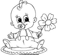Dibujos De Bebes Para Colorear