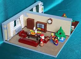 Lego House At Christmas Lego Mobel Und Mehr