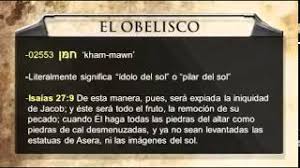 Qual a origem do nome obelisco: Sobre Los Obeliscos Esoterismo Y Paganismo Ingdiaz