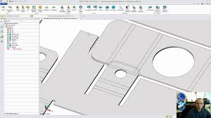 Zw3d Blechabwicklung Und Konvertierung Youtube
