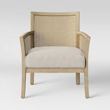 Laconia Caned Accent Chair Beige Threshold Target Accent Chairs Neutral Living Room Beige Accent Chair