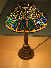 Original Tiffany Venetian Desk Lamp 1910 1920 Tiffany Vitrail Lampe En Verre Lampes Tiffany