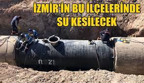 Bugün sabah 10:00 gibi gelecek yazıyordu ama hala su kesintisi devam etmekte. Izmir In Bu Ilcelerinde Zorunlu Su Kesintisi