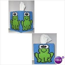 Tissue box plastic canvas patterns free. Free Plastic Canvas Tissue Box Patterns Frog Tissue Box Cover Plastic Canvas Pattern On Ebid Plastic Canvas Patterns Canvas Patterns Plastic Canvas Ornaments